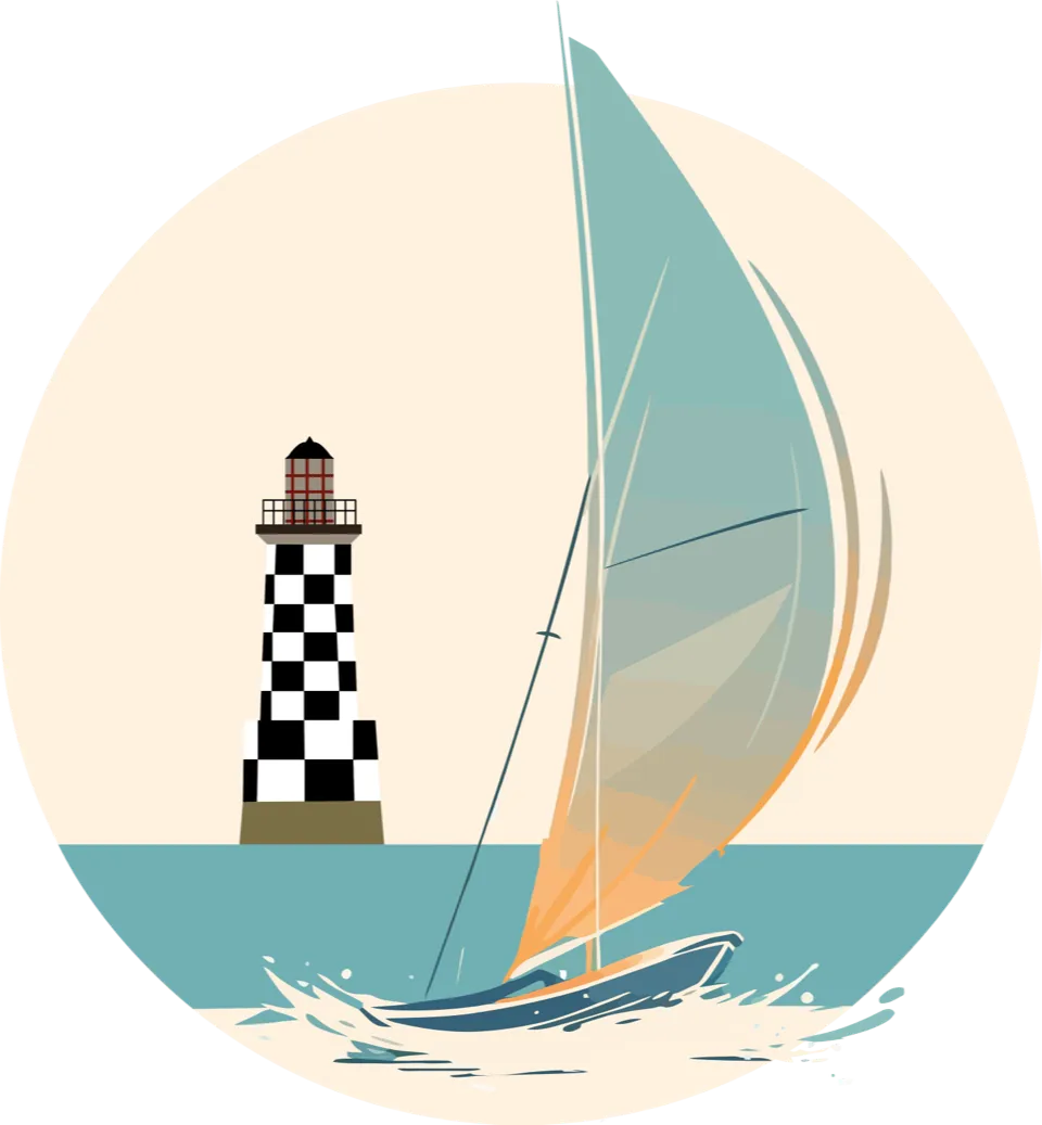 Logo Les Grandes Régates de l'Île Tudy - Loctudy