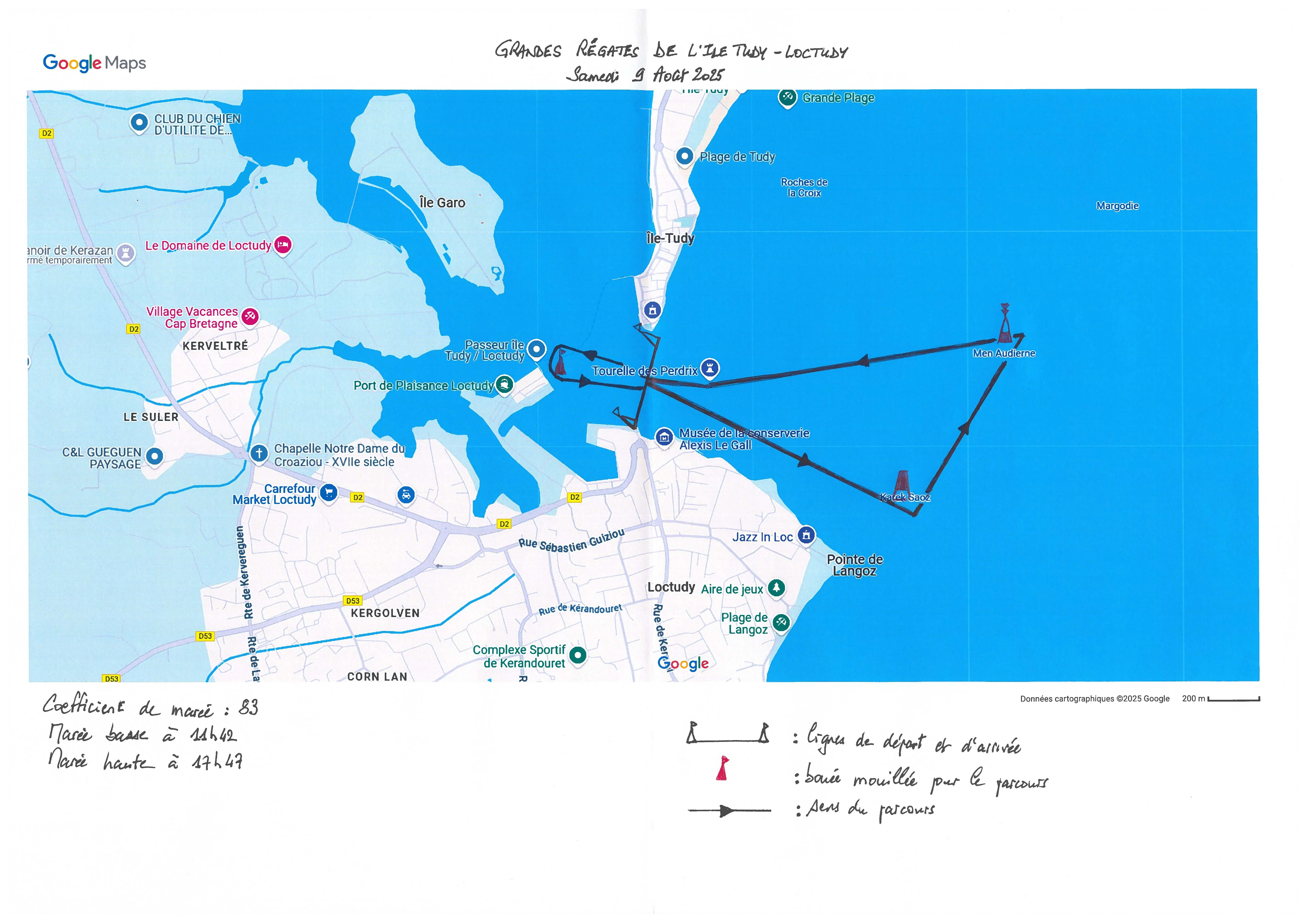 Parcours 9 août 2025