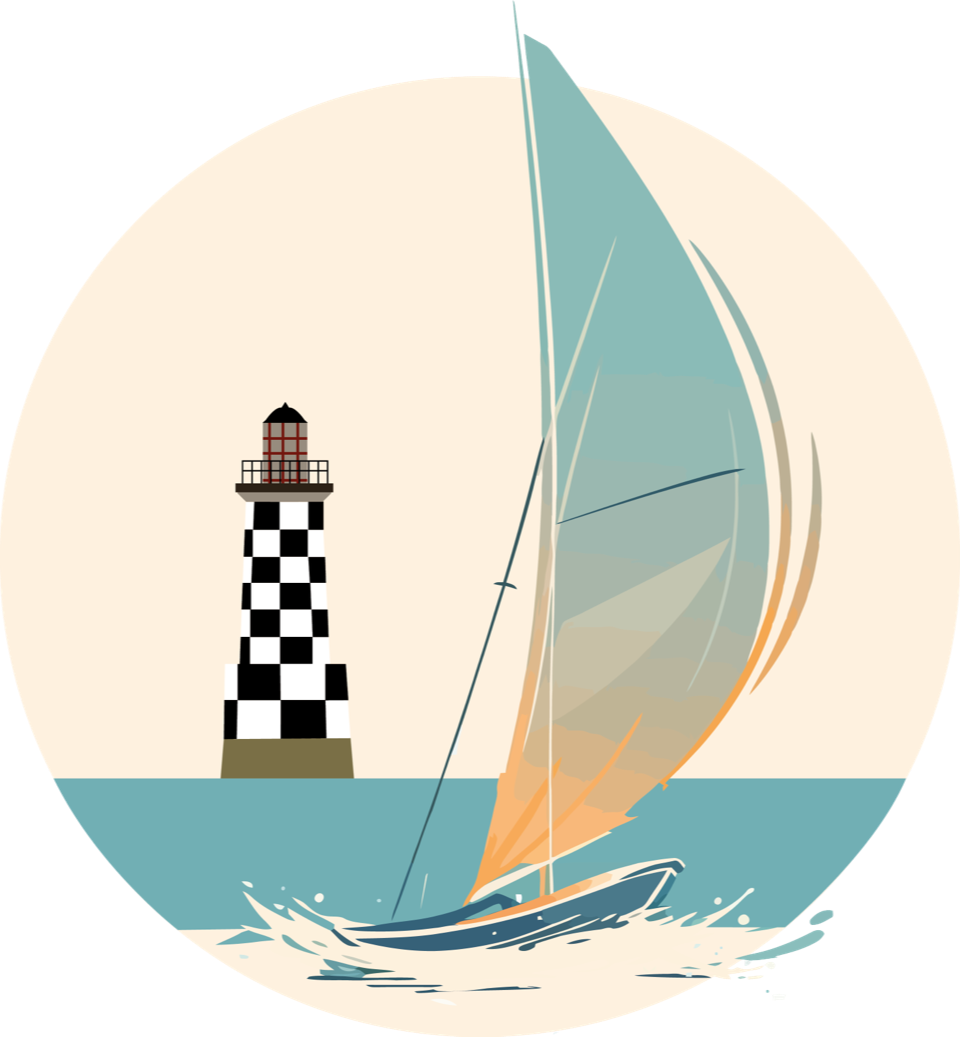 Logo Les Grandes Régates de l'Île Tudy - Loctudy
